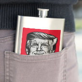 FLASQUE DONALD TRUMP (En situation)