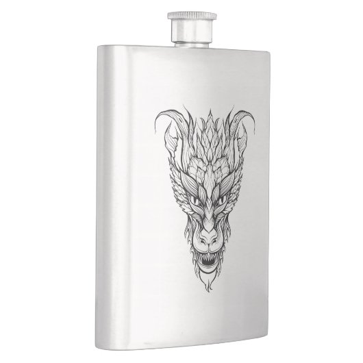 Flasque Dragon feuille (Droite)