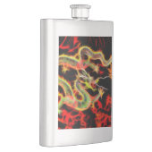 Flasque Dragon Fire décor sur Lucky Energy (Droite)