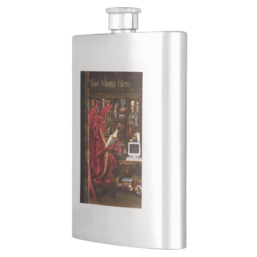 Flasque Dragon Podcast Library (Gauche)