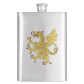 Flasque Dragon Rampant Ou (devant)