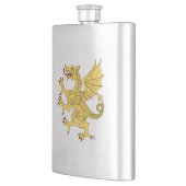 Flasque Dragon Rampant Ou (Gauche)