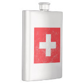 Flasque Drapeau affligé de la Suisse (Droite)