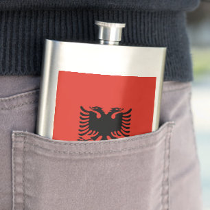Flasque Drapeau albanais