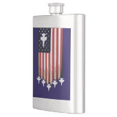 Flasque Drapeau Américain 4 juillet-65079 (Gauche)