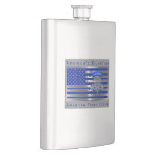 Flasque Drapeau américain du parachutiste (Droite)