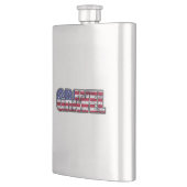 Flasque Drapeau américain Gravel Cycling (Gauche)