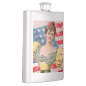 Flasque Drapeau américain Lady Liberty Independence (Droite)