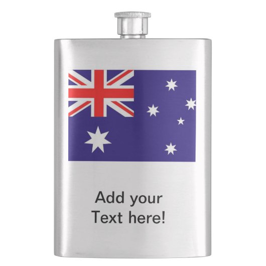 Flasque Drapeau Australie (devant)