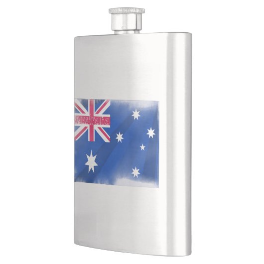 Flasque Drapeau australien (Gauche)