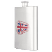 Flasque Drapeau britannique Escalade carabiner (Gauche)