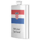 Flasque Drapeau Croatie (Gauche)