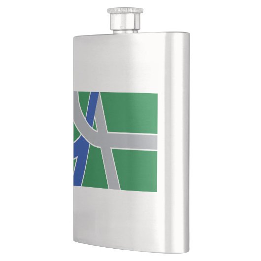 Flasque Drapeau d'Albany, Oregon (Gauche)