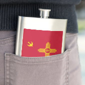 Flasque Drapeau d'Albuquerque, Nouveau-Mexique (En situation)