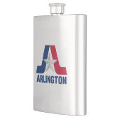 Flasque Drapeau d'Arlington, Texas Flask (Gauche)
