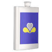 Flasque Drapeau de Bruxelles, Belgique (Droite)