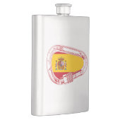 Flasque Drapeau de carabinier espagnol (Droite)