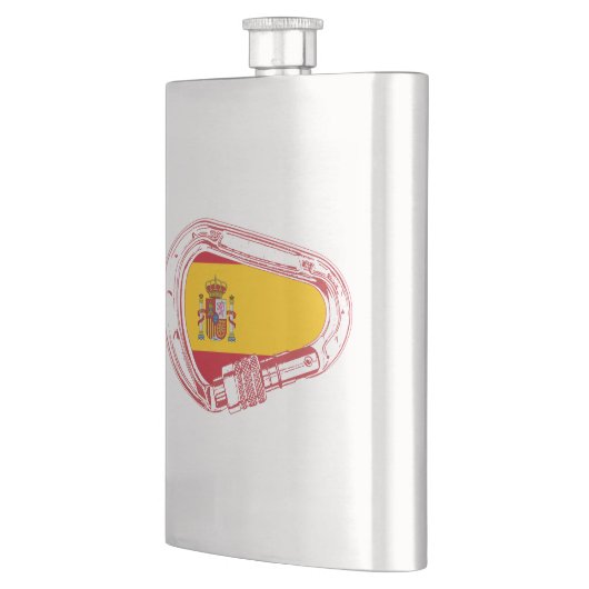 Flasque Drapeau de carabinier espagnol (Gauche)