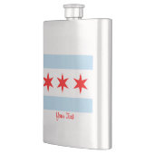 Flasque Drapeau de Chicago Classic Flask (Gauche)