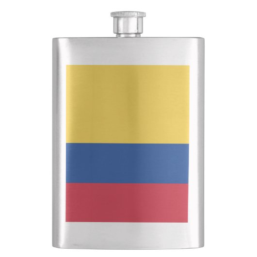Flasque Drapeau de Colombie (devant)