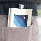 Flasque Drapeau de Columbia, Caroline du Sud (En situation)