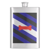 Flasque Drapeau de fierté de jeu de chiots de SlipperyJoe  (devant)