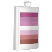 Flasque Drapeau de fierté lesbienne de SlipperyJoe féminin (Droite)