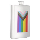 Flasque Drapeau de fierté Progress LGBTQ+ (Droite)