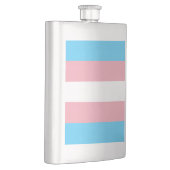 Flasque Drapeau de fierté transgenre (Droite)
