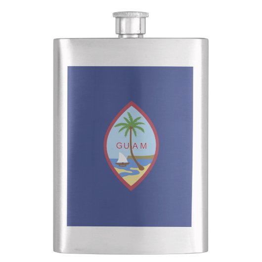 Flasque Drapeau de Guam (devant)
