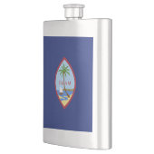 Flasque Drapeau de Guam (Gauche)