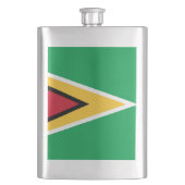 Flasque Drapeau de Guyana (devant)