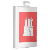 Flasque Drapeau de Hambourg (Droite)