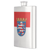 Flasque Drapeau de Hesse Hip Flask (Gauche)