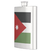 Flasque Drapeau de Jordanie (Gauche)