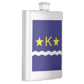 Flasque Drapeau de Kinshasa, Congo Hip Flask (Droite)
