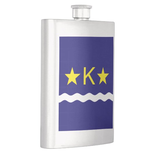 Flasque Drapeau de Kinshasa, Congo Hip Flask (Droite)