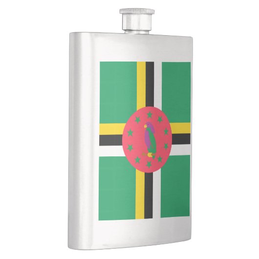 Flasque Drapeau de la Dominique (Droite)