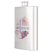 Flasque Drapeau de la Norvège (Gauche)