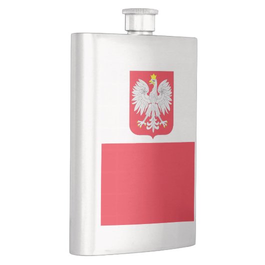 Flasque Drapeau de la Pologne (Droite)