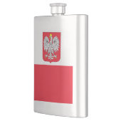 Flasque Drapeau de la Pologne (Gauche)