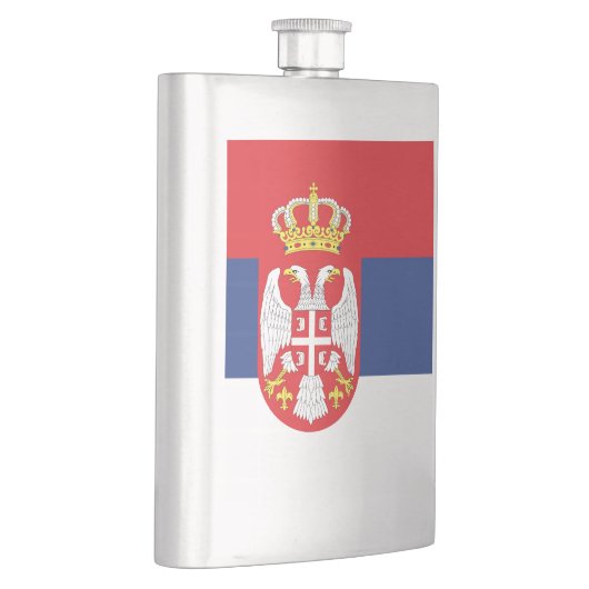 Flasque drapeau de la Serbie (Droite)