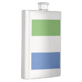 Flasque drapeau de la Sierra Leone (Droite)