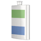 Flasque drapeau de la Sierra Leone (Gauche)