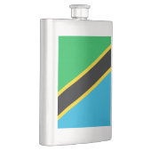 Flasque Drapeau de la Tanzanie (Droite)