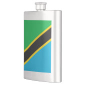 Flasque Drapeau de la Tanzanie (Gauche)