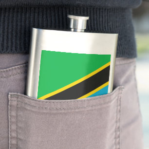 Flasque Drapeau de la Tanzanie