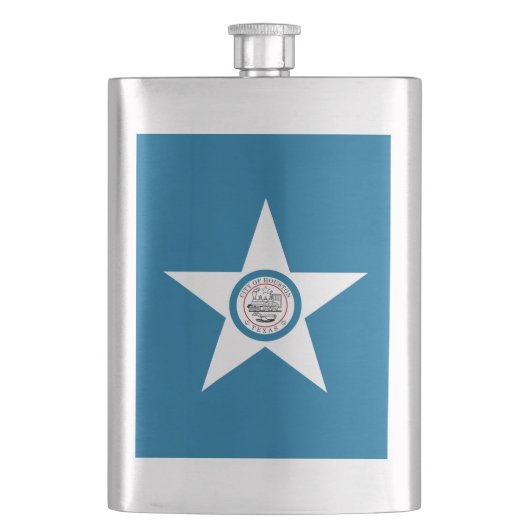 Flasque Drapeau de la ville de Houston, Texas Flask (devant)