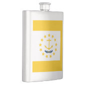 Flasque Drapeau de l'État de Rhode Island (Droite)