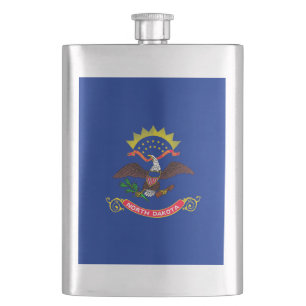 Flasque Drapeau de l'État du Dakota du Nord
